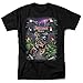 Jurassic Park Welcome to The Park T Shirt & Stickers (Black) Large