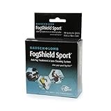 Bausch + Lomb FogShield Sport Anti-Fog Treatment & Lens Cleaning System, 10 Applicator Cloths & 1 Micro-Fiber 1 kit