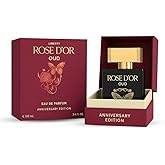Liberty Rose Oud Anniversary Edition 3.4 Oz/100ml | Unisex Long Lasting Oud Fragrance | Perfume for Men and Women | Woody Floral Oriental Fragrance with Oudh