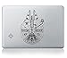 Millennium Falcon STAR WARS Sticker Decal for Macbook, Laptop ,Car Window, Laptop, Motorcycle, Walls, Mirror and More.