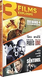 Die Hard 4 : Retour En Enfer + From Paris With Love + The Sentinel - Pack
