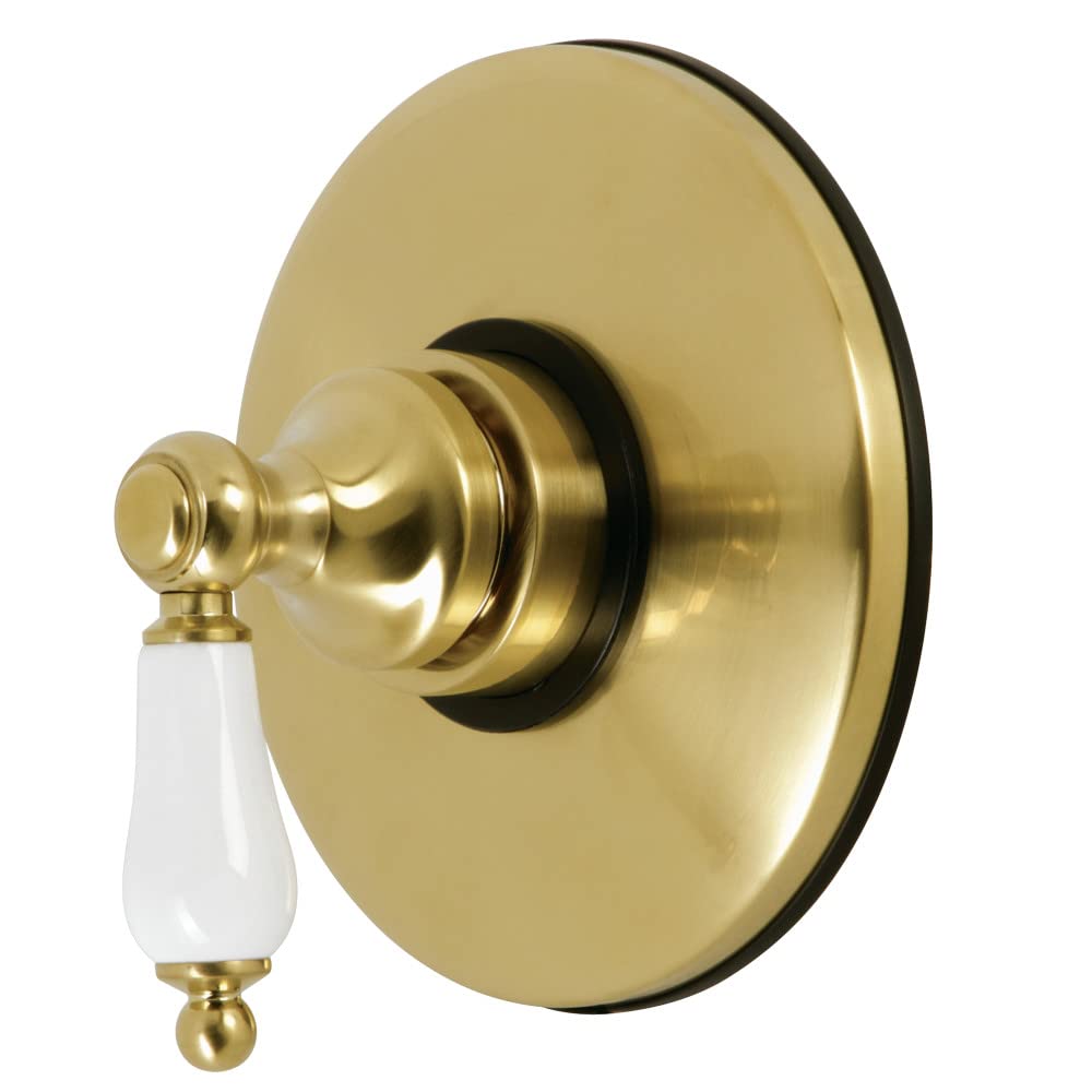 Photo 1 of Kingston Brass KB3007PL Vintage Volume Control with Lever Handle, Brushed Brass, 5-3/8" (L) x 3" (D)