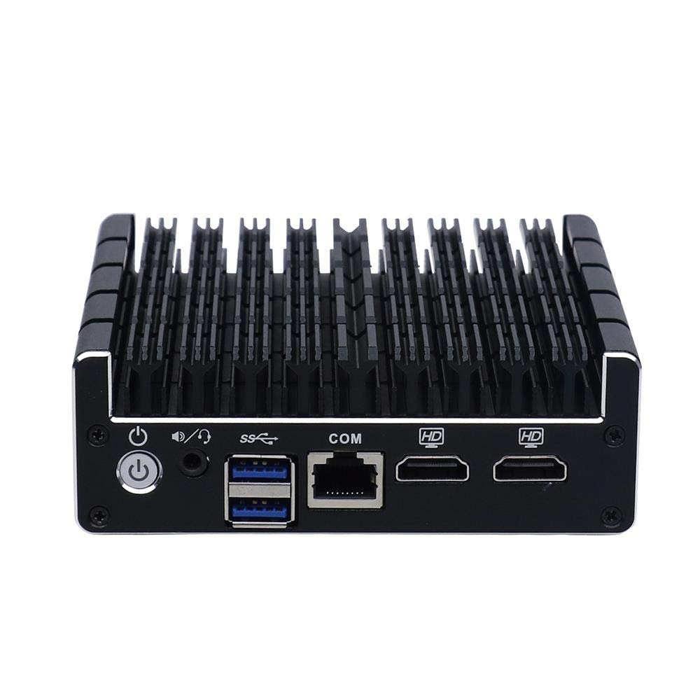 Mini PC Celeron J3160 Quad Core 4 Intel i210AT Nic X86 Computer Soft Router Linux Server,256 SSD,8G 