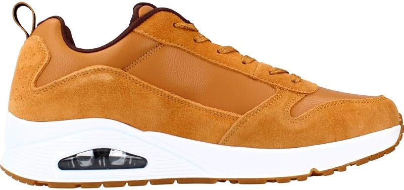 Homme UNO-STACRE Baskets, Whiskey Leather/PU/Trim, 43 EU