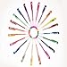 Glitter Gel Pens Set 48 Sparkly Colors Premium Quality Gel Pens for Adult Coloring Books Mandalas Crafting Doodling Drawing Scrapbooking