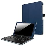 Fintie Nextbook Flexx 10 2016 / Nextbook 10 Case - Premium PU Leather Folio Cover for Nextbook Flexx 10 Convertible Laptop with keyboard / Nextbook 10 [Not Fit Old Version Nextbook 10.1], Navy