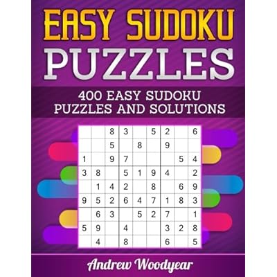 Buy Easy Sudoku Puzzles 400 Easy Sudoku Puzzles And Solutions Sudoku Puzzle Books Easy Paperback March 21 2018 Online In Taiwan 1986675815
