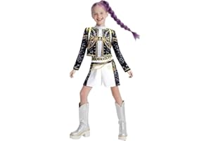 NINGDEDONG Halloween Costume for Kids, Girls Cosplay Performance Outfit, Christmas Theme