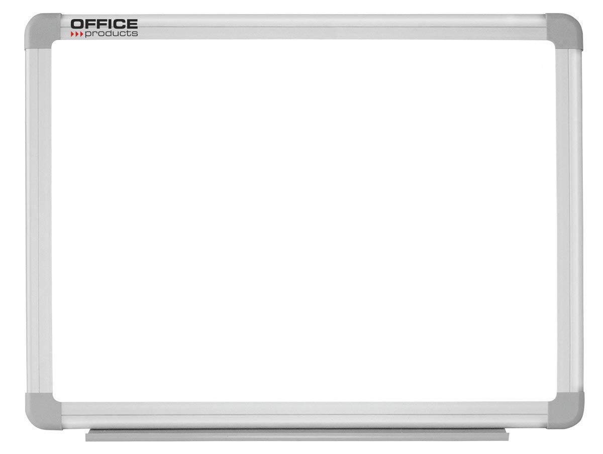 Dry-Wipe Magnetic Whiteboard Office Products 60x45cm Lacquered Aluminium Frame/Presentation/Type-Dry-Wipe/Magnetic/Kind-Lacquered/Material-Steel/Aluminium/Colour-White