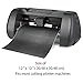 Black Matt Vinyl Sheets - 12 Pack 12