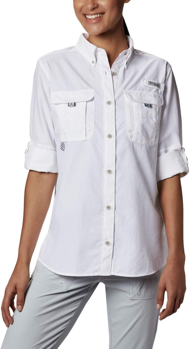 Columbia Women's PFG Bahama Long Sleeve Shirt: Clothing