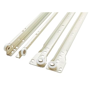 Schubladenschienen Drawer Track Sockets Nylon Side Mounted Steel
