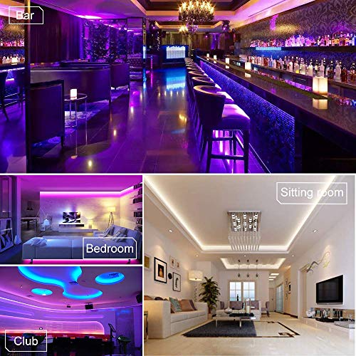 Smart Led Lights with App Control, 16.4ft 5050 RGBW/RGB Led Light