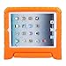 BMOUO ShockProof Convertible Handle Light Weight EVA Protective Stand Kids Case for Apple iPad 4, iPad 3 and iPad 2 - Orange
