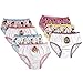 Disney Girls' Little DocMcstuffins, Elena, Minnie, Jr. Underwear Multipacks inn Sizes 2/3T, 4T, 4, 6 and 8, 7-Pack Fancy Nancy