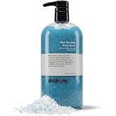Anthony Exfoliating Body Scrub, 32 Fl Oz | Sea salt, vitamin C, aloe vera and blue sea kelp exfoliate, smooth and hydrate rough skin.