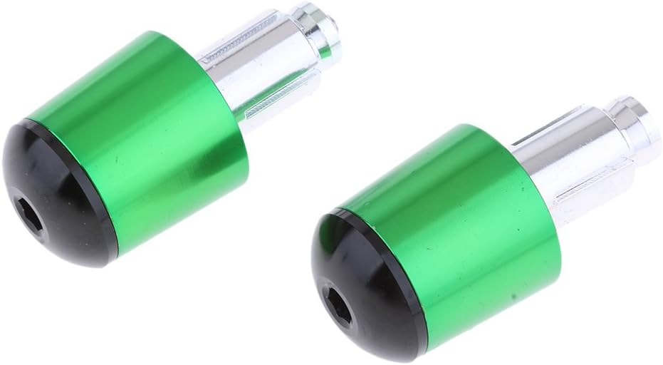 Sharplace 2pcs Embouts De Poign/&eacute;e Barre de Guidon Universel De Moto en Aluminium Pi/&egrave;ce de Rechange Bleu