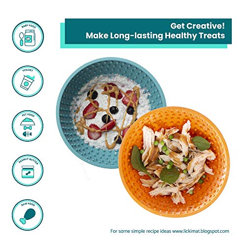 LickiMat Wobble Turquoise - Afbeelding 8