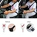 Buteny Seat Belt Clip,Seatbelt Adjuster,2pcs Universal Auto Vehicle Seat Belt Adjuster Clip for Kids and Adults-Silver
