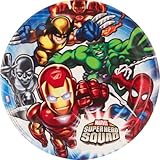 Marvel Super Hero Squad Dinner Plates (8 count)