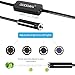 Wireless Endoscope, GOODAN Updated 1200P WiFi Borescope Inspection Camera 2.0MP HD Snake Camera 8 adjustable LED Light for both Android and IOS Smartphone,iPhone,Samsung,Tablet,PC - Black(16.5 FT)
