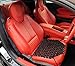 Zento Deals Double Bead Seat Covers, Strung Wooden Beaded Ultra Comfort Massaging Seat Cover - Black Massaging Car Motorcycle Seat Cover for Ultimate Relaxation!