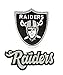 Raiders Football 2PK Embroidered Sew/Iron On Patch InspireMe Family Owned