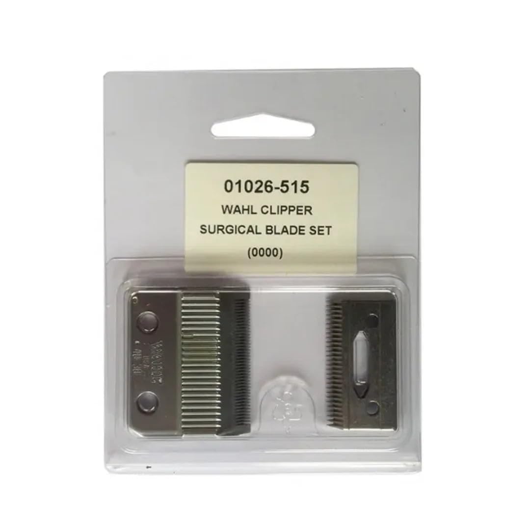 Wahl Clipper Blade 1026-515, Spare Surgical / Fine Blade for Pet Multi Cut Clipper, Cutting Length 0.4mm - 0.8mm, Replacement Blades for Animal Clippers, Stainless Steel