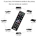Gvirtue Remote Control Compatible Replacement for Sony Blu-Ray Player RMT-B126A Remote, Applicable BDP-BX120, BDP-BX320, BDP-BX520, BDP-BX620, BDP-S1200, BDP-S2200, BDP-S3200, BDP-S5200, BDP-S6200