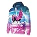 SAYM Boys Girls Kids Galaxy Athletic Pullover Hoodies Sweatshirts 4-12Y NO3 M