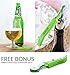 Premium Quality Watermelon Slicer Corer & Server Knife. 100% Durable Stainless Steel With Sturdy Cutting Wire. Bonus Gift - A Beer & Wine Bottle Opener. By Emma's Collection®