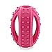 Interactive Dog Toys by FurryFido, Tough/Durable/Indestructible/Tuffy dog toys and treat dispensing for Dogs/Cats/ and Pigs Funny Dog Puzzle and Dog Toys for Boredom and Thinking (Red football)