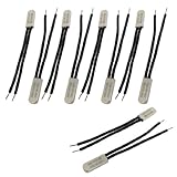 uxcell® 10 Pcs Bimetal Temperature Control Switch Thermostat 100C N.C KSD9700