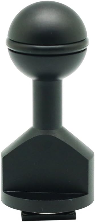 CamDive 1" Mounting Ball for Cold Shoe connector for Video/Flash/Strobe lights