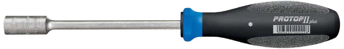 WITTE 99506 - Destornillador de Vaso Hexagonal PRO Plus (6,0x125)