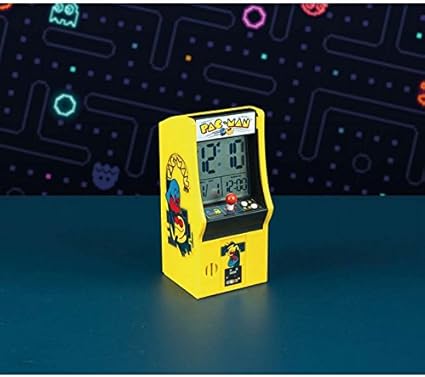 Amazon Co Jp Pac Man パックマン ゲーム筺体型 アラームクロック 目覚まし時計 並行輸入品 ホーム キッチン