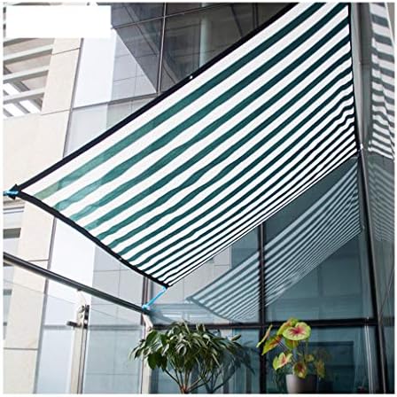 Household Shade Net Fleshy Flower Sunscreen Net Balcony Insulation Net Garden Shade Thickening Car Dust Net Six Needle Thickening, Green (Size : 2x3M)