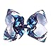 20PCS 6Inch Large Big Hair Bows Grosgrain Ribbon Rainbow Bow Alligator Hair Clips Hair Accessories For Baby Girls Toddlers Kids Teens