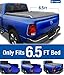Tyger Auto T2 Low Profile Soft Roll Up Truck Bed Tonneau Cover for 2009-2019 Dodge Ram 1500; 2010-2018 Ram 2500 3500 2019 Classic Only Fleetside 6.4' Bed without Ram Box TG-BC2D2063
