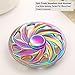Fidget Spinner Ultra Durable Wheel Spinner Fidget Toy Stress Reducer Bearing Anxiety Relief EDC Toys for ADD, ADHD Anxiety Autism Boredom Stress Focus Children and Adults (Rainbow-17)