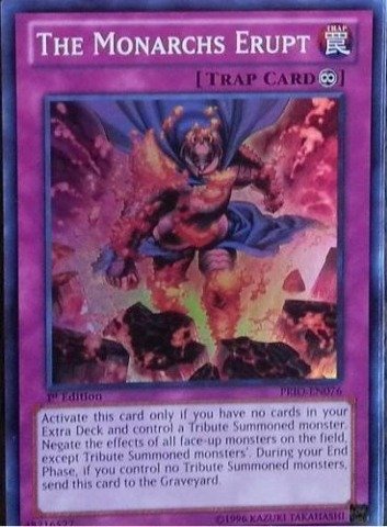 Yu-Gi-Oh! - The Monarchs Erupt (PRIO-EN076) - Primal Origin - Unlimited Edition - Super Rare