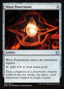 Magic: the Gathering - Worn Powerstone (235/249) - Eternal Masters