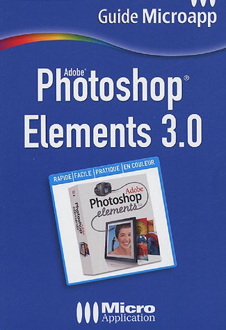 Adobe Photoshop elements 3.0