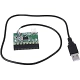 IYSHOUGONG 1.44MB 3.5" Floppy Drive Connector 34 PIN 34P to USB Cable Adapter PCB Board