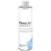 FloraLife Quick Dip Solution for Boosting Fresh-Cut Flowers Hydration, 16oz | Instant Hydrating Treatment, Ready-to-Use, Helps Flowers Stay Hydrated and Fresh, For All Flower Types
