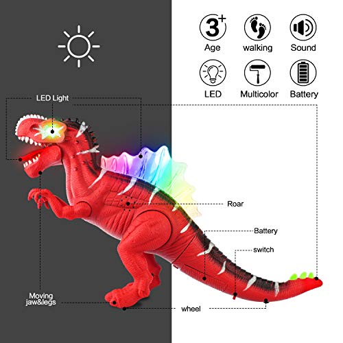 1 Baccow+Dinosaur+Walking+Realistic+Dinosaurs