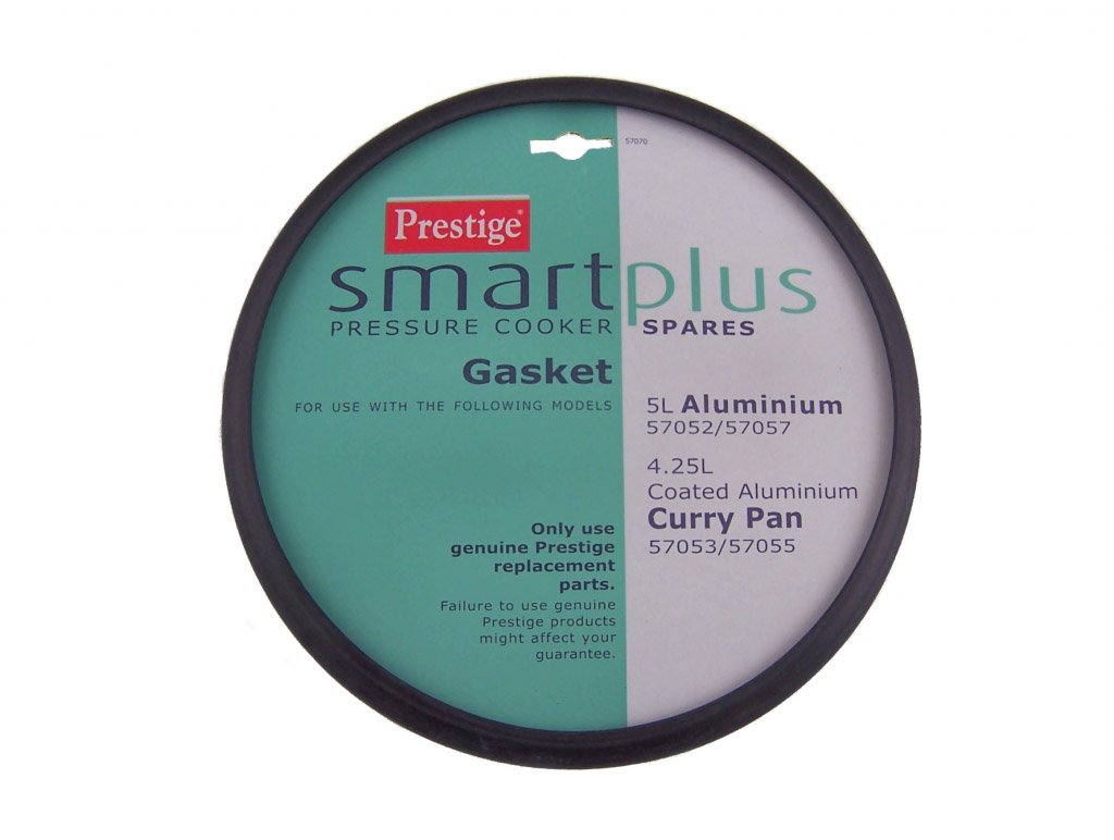 Prestige Smartplus Aluminium Pressure Cooker Spares, Gasket - Black