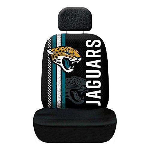 Fremont Die NFL Jacksonville Jaguars Rally Seat Cover, Universal Fit, Universal Fit, Team Colors - Thumbnail 2