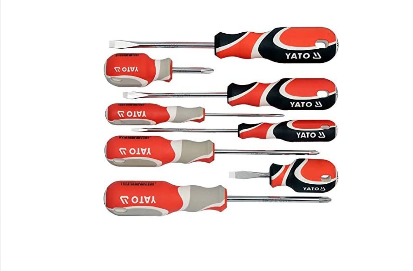 Yato yt-25966 – 8pcs Set Screwdriver S2