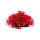 Stebcece Water Aquatic Green Grass Plant Lawn Aquarium Fish Tank Landscape (red)